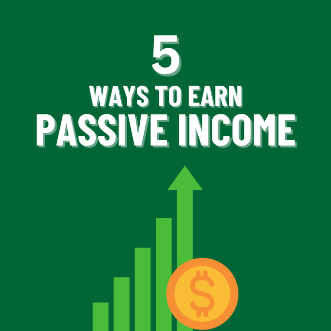 5 ways to earn passive income